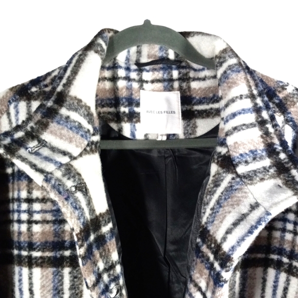 AVEC LES FILLES  Anthropologie Bone Black XLarge Jacket - Picture 4 of 8